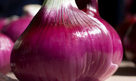 Foods for heart red onions